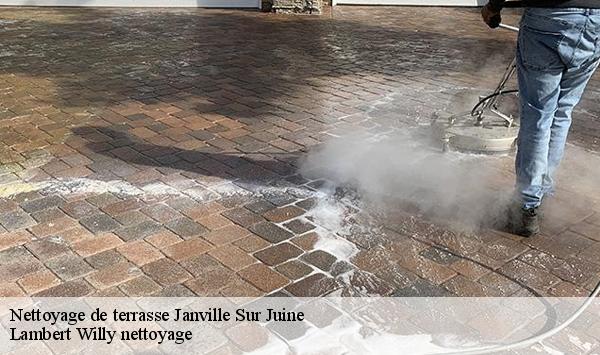 Nettoyage de terrasse  janville-sur-juine-91510 Lambert Willy nettoyage