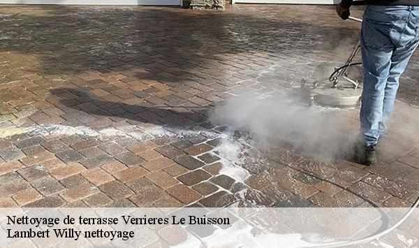 Nettoyage de terrasse  verrieres-le-buisson-91370 Lambert Willy nettoyage