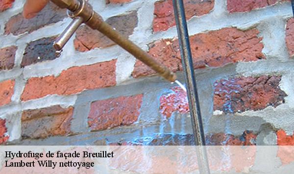 Hydrofuge de façade  breuillet-91650 Lambert Willy nettoyage