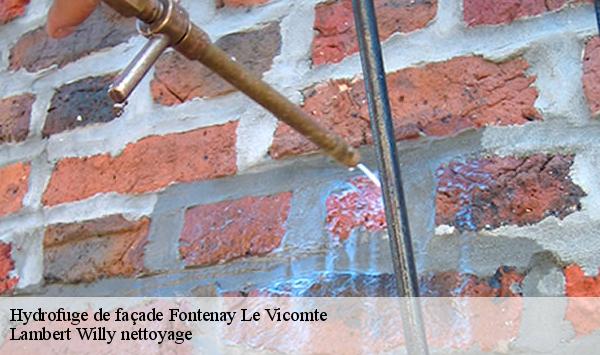 Hydrofuge de façade  fontenay-le-vicomte-91540 Lambert Willy nettoyage