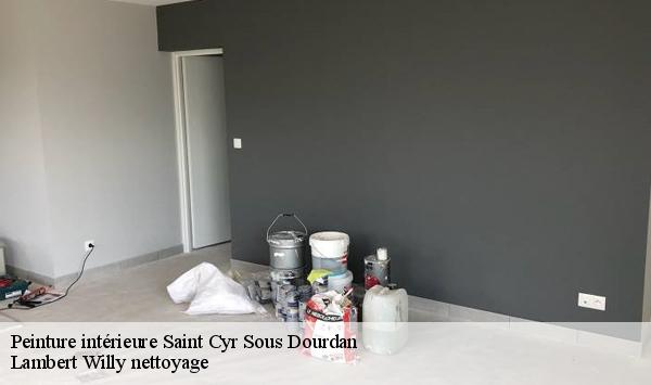 Peinture intérieure  saint-cyr-sous-dourdan-91410 Lambert Willy nettoyage
